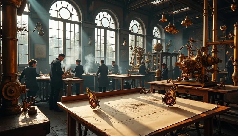 永利娱乐发明家工作室内部场景